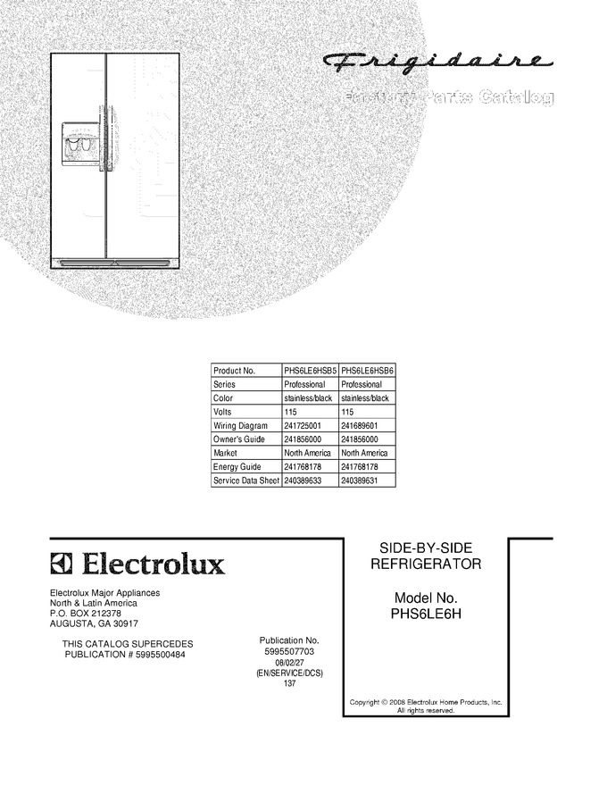 Diagram for PHS6LE6HSB6