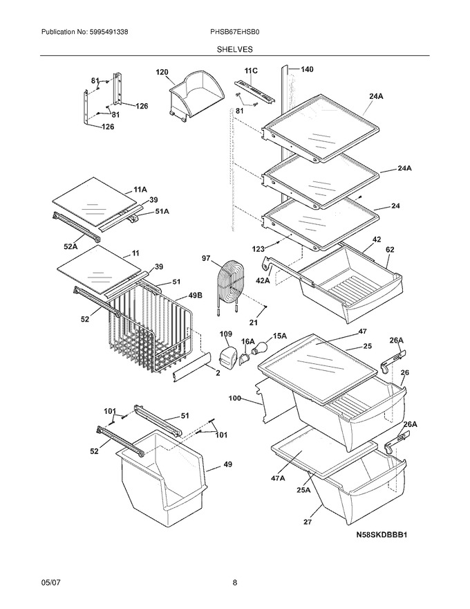 Diagram for PHSB67EHSB0