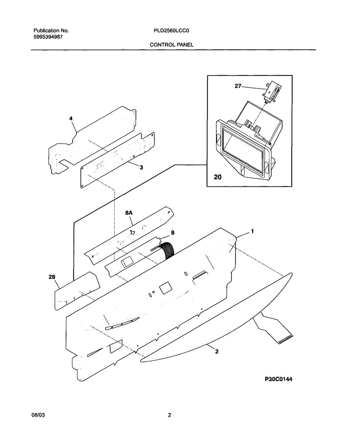Diagram for PLD2560LCC0