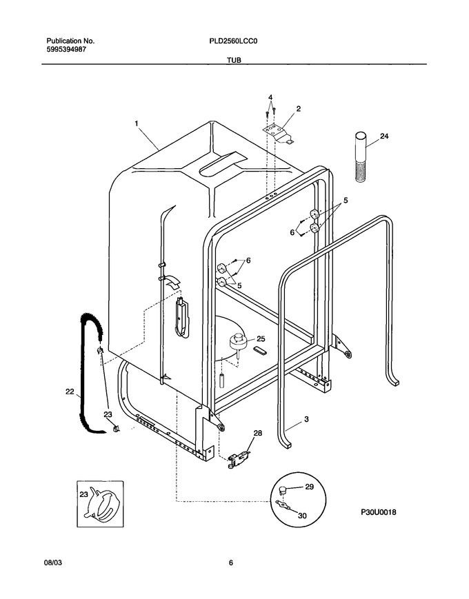 Diagram for PLD2560LCC0