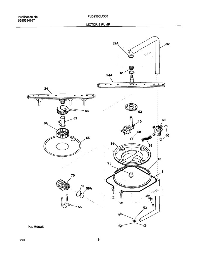 Diagram for PLD2560LCC0