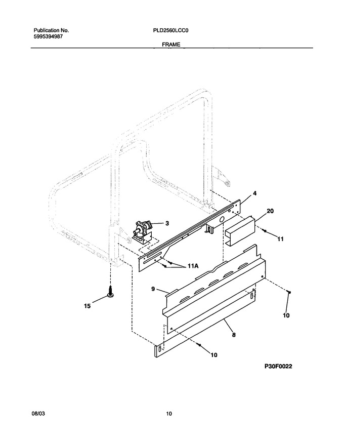 Diagram for PLD2560LCC0