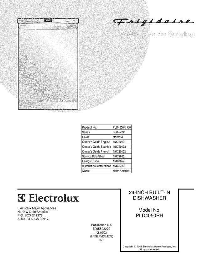 Diagram for PLD4050RHC0