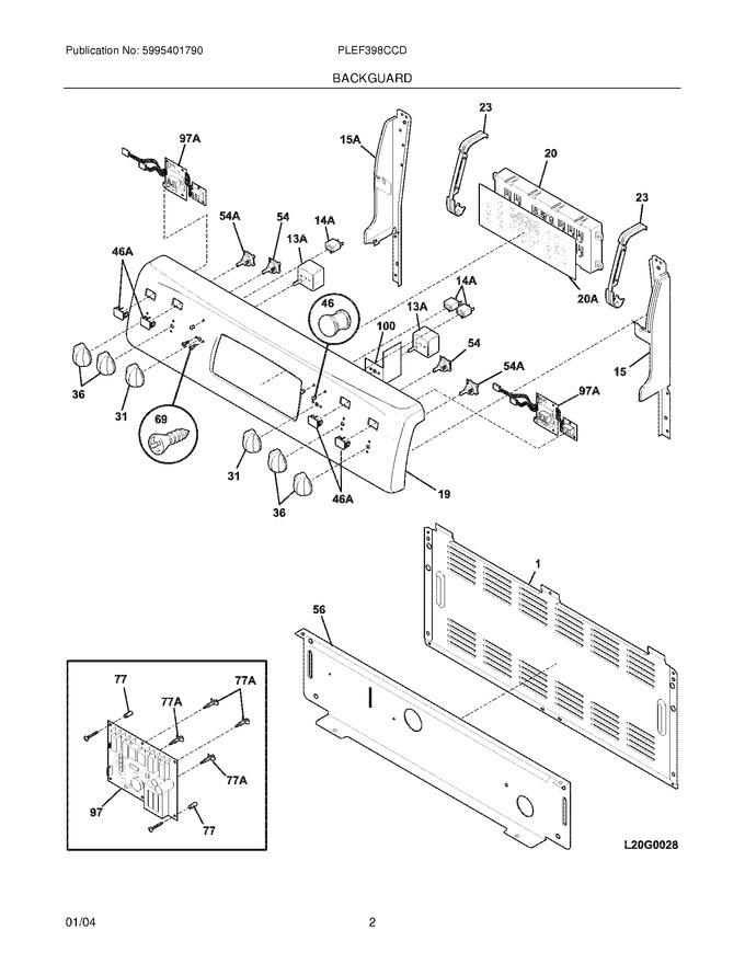 Diagram for PLEF398CCD