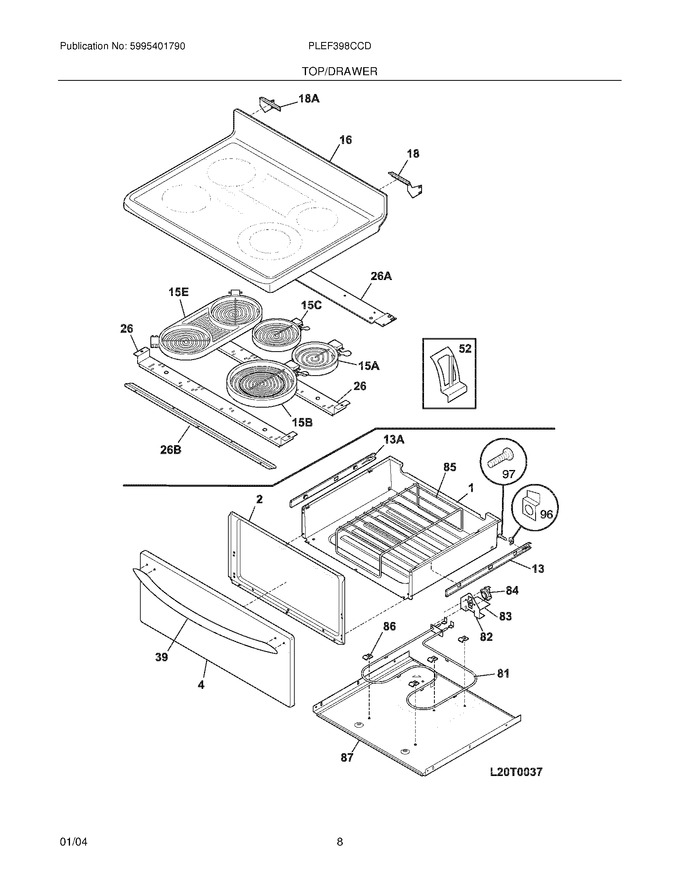 Diagram for PLEF398CCD