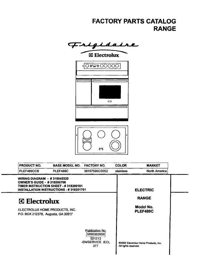 Diagram for PLEF489CCB