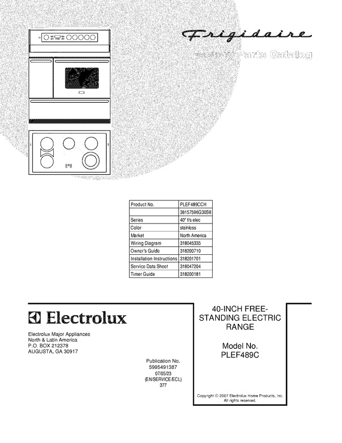 Diagram for PLEF489CCH