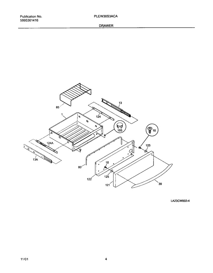 Diagram for PLEW30S3ACA