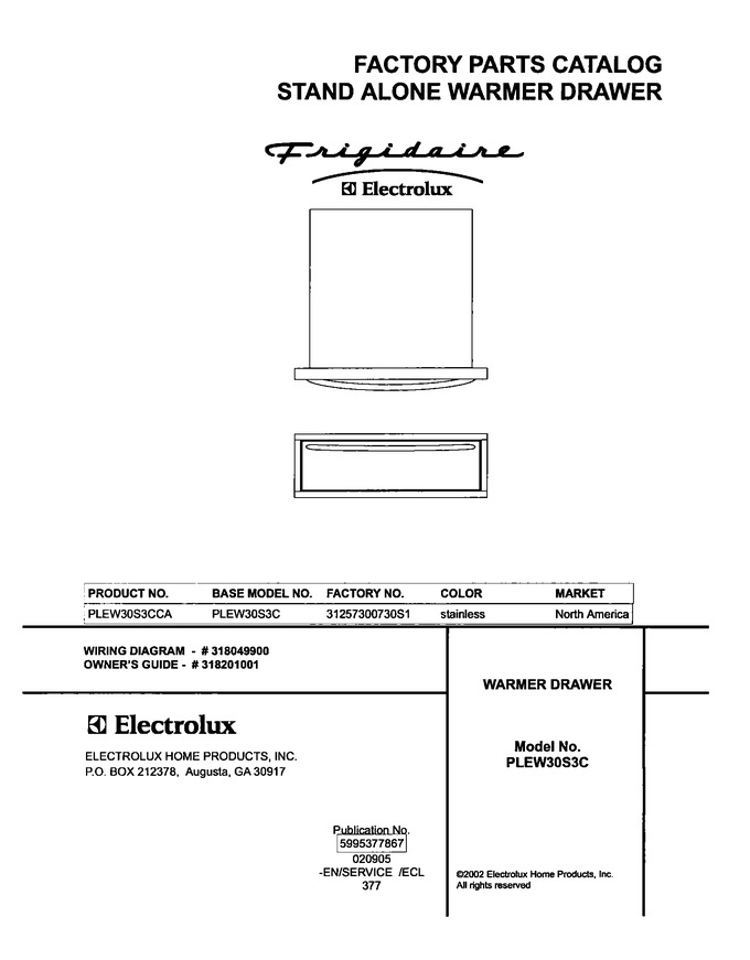 Diagram for PLEW30S3CCA