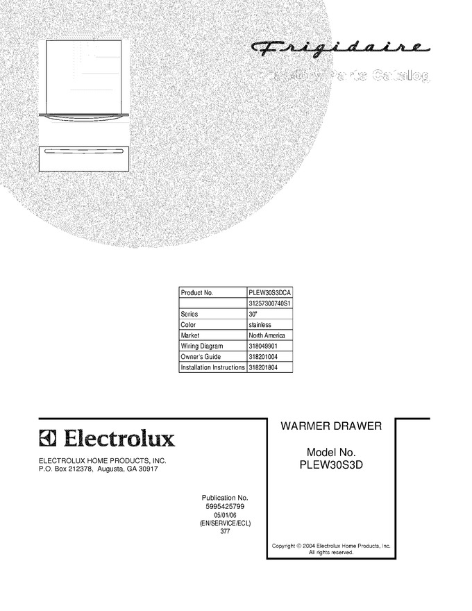Diagram for PLEW30S3DCA