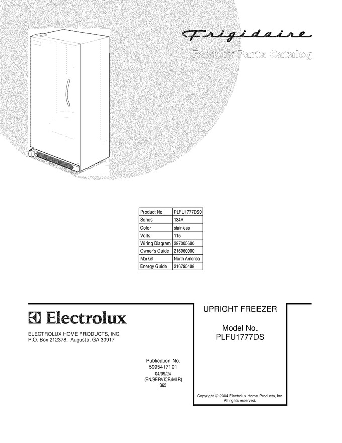 Diagram for PLFU1777DS0