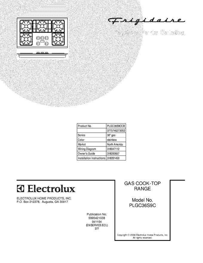 Diagram for PLGC36S9CCB