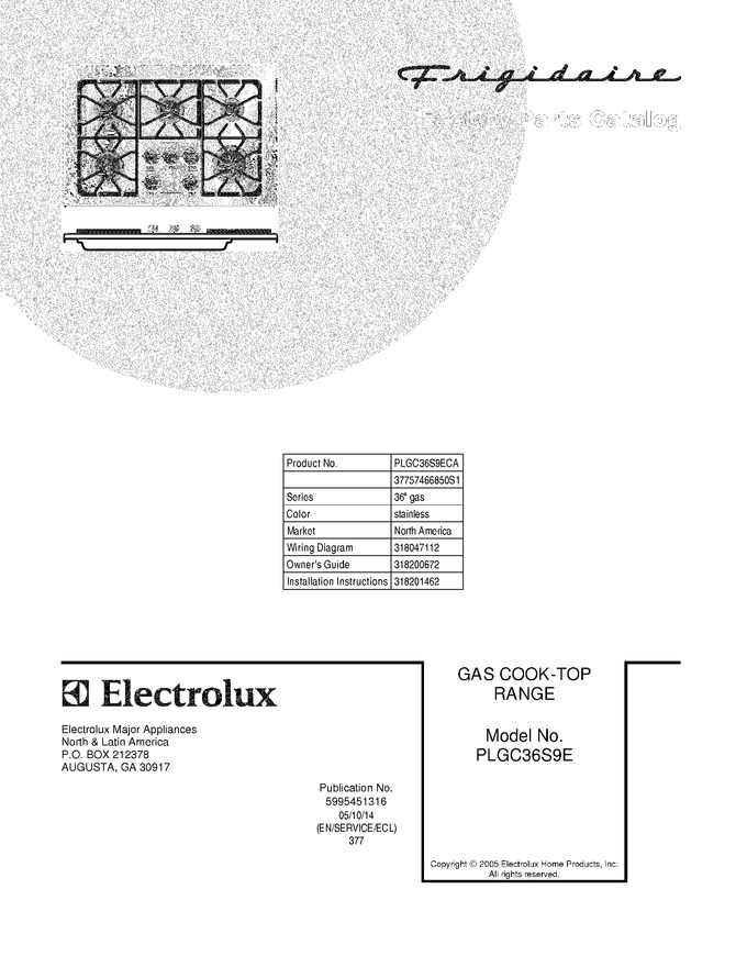 Diagram for PLGC36S9ECA
