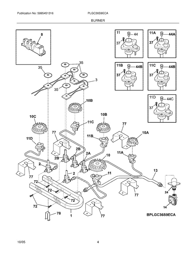 Diagram for PLGC36S9ECA