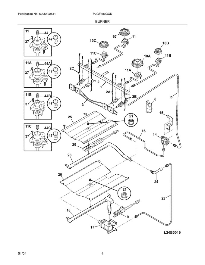 Diagram for PLGF389CCD