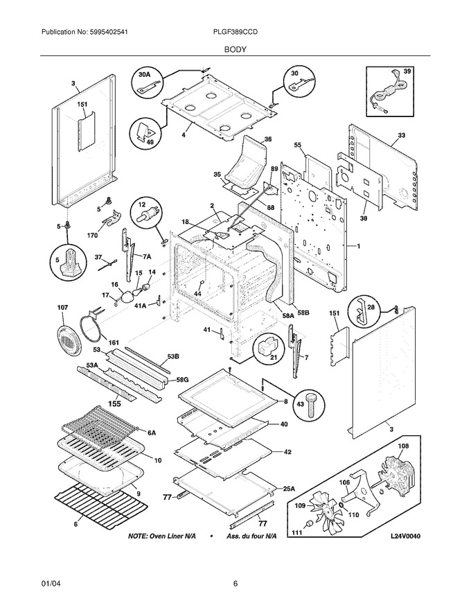 Diagram for PLGF389CCD