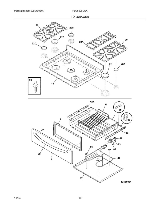 Diagram for PLGF390DCA