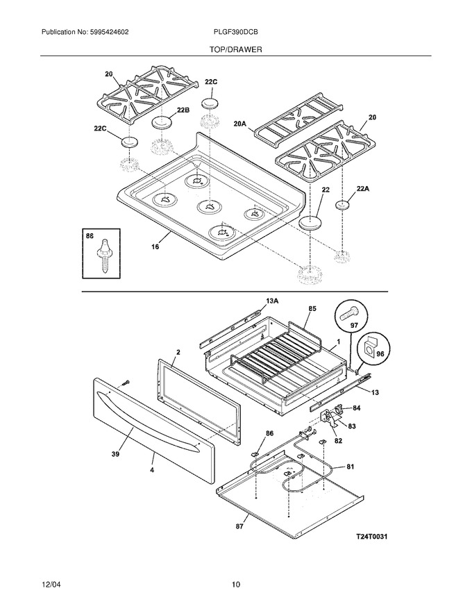 Diagram for PLGF390DCB
