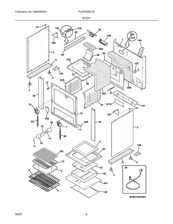 Diagram for PLGF659ECB