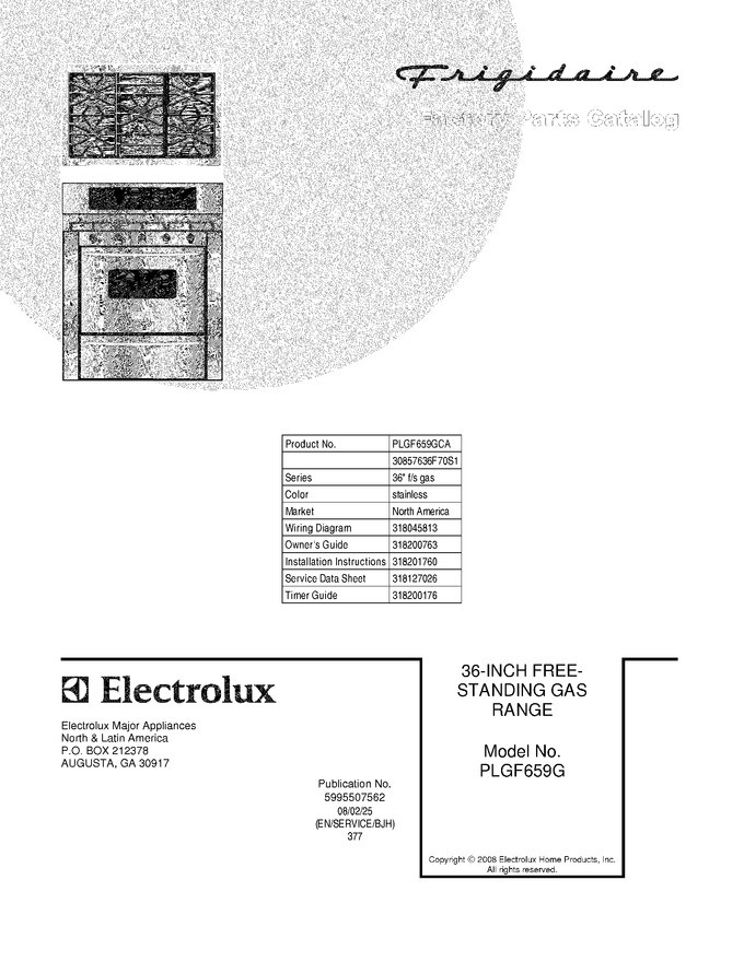 Diagram for PLGF659GCA