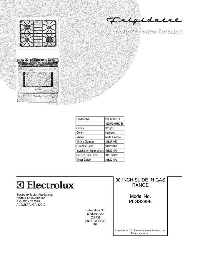 Diagram for PLGS389ECF
