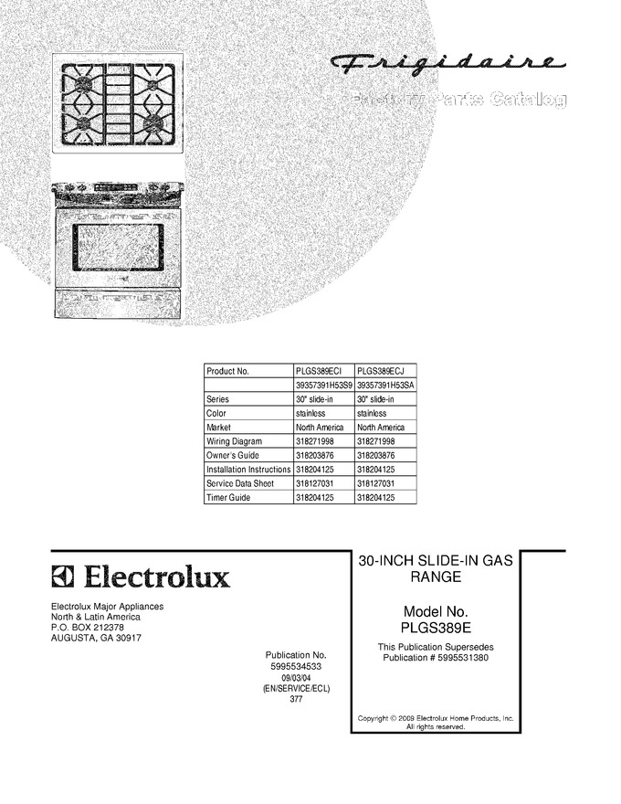Diagram for PLGS389ECI