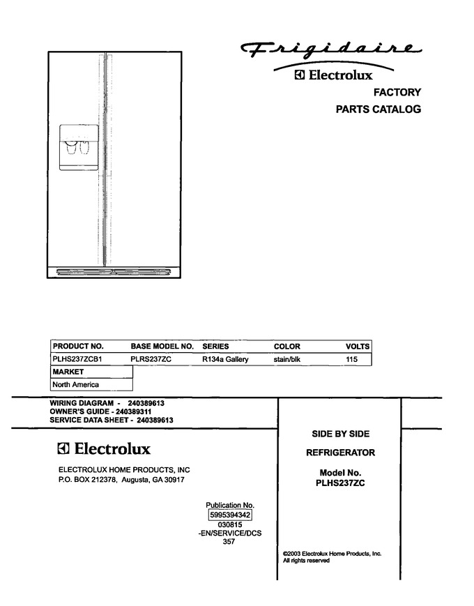 Diagram for PLHS237ZCB1