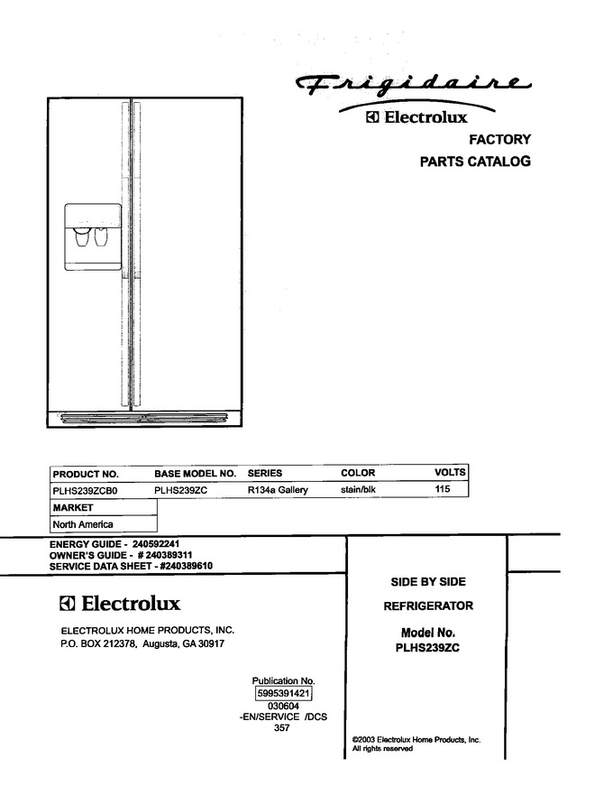 Diagram for PLHS239ZCB0