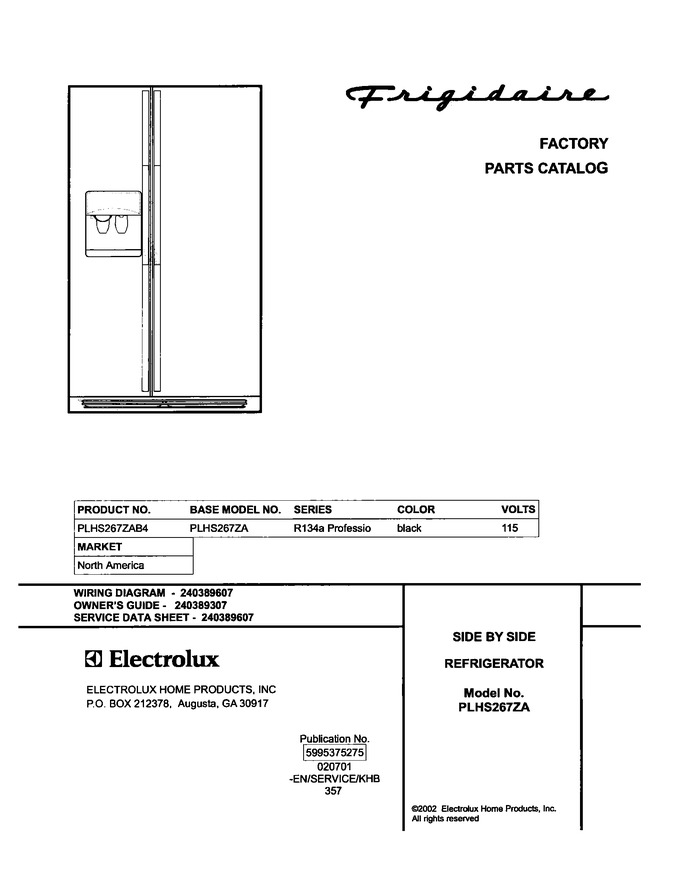 Diagram for PLHS267ZAB4