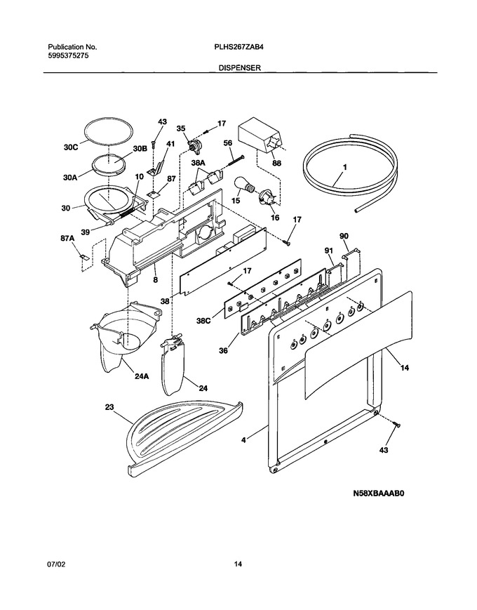 Diagram for PLHS267ZAB4