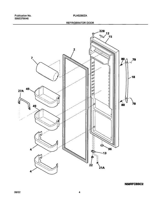 Diagram for PLHS280ZAB5