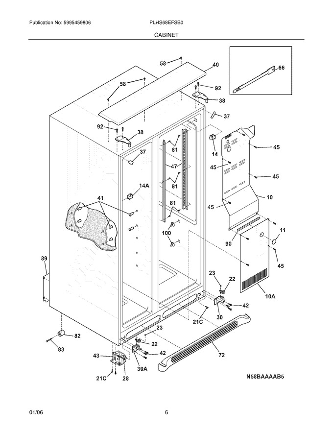 Diagram for PLHS68EFSB0