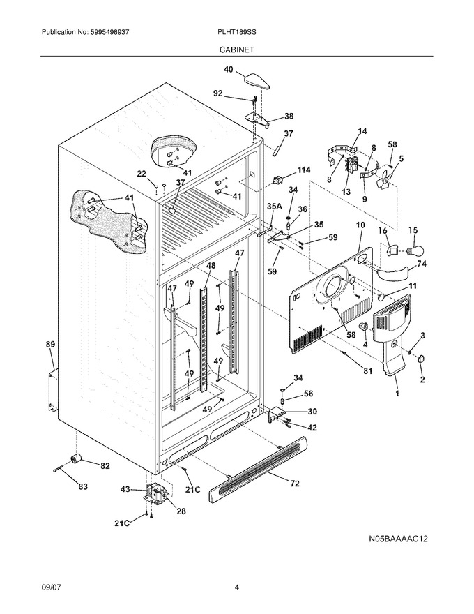 Diagram for PLHT189SSBE