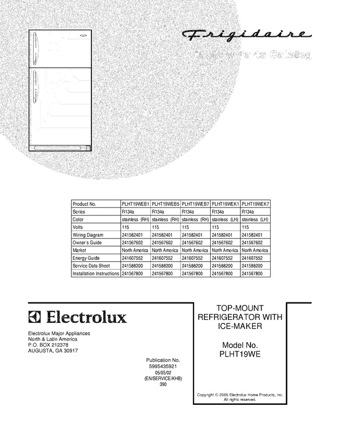 Diagram for PLHT19WEB1