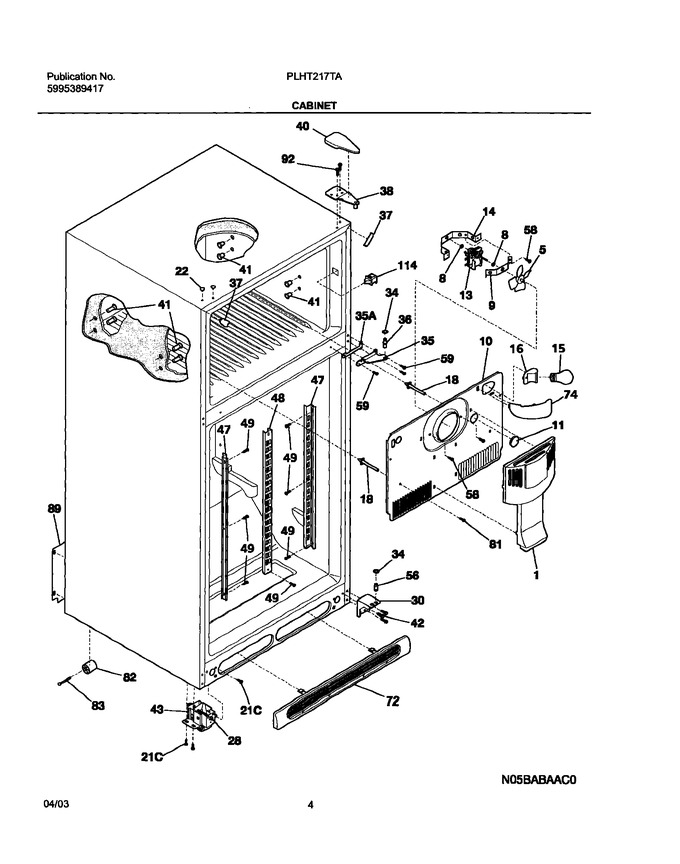 Diagram for PLHT217TAB4