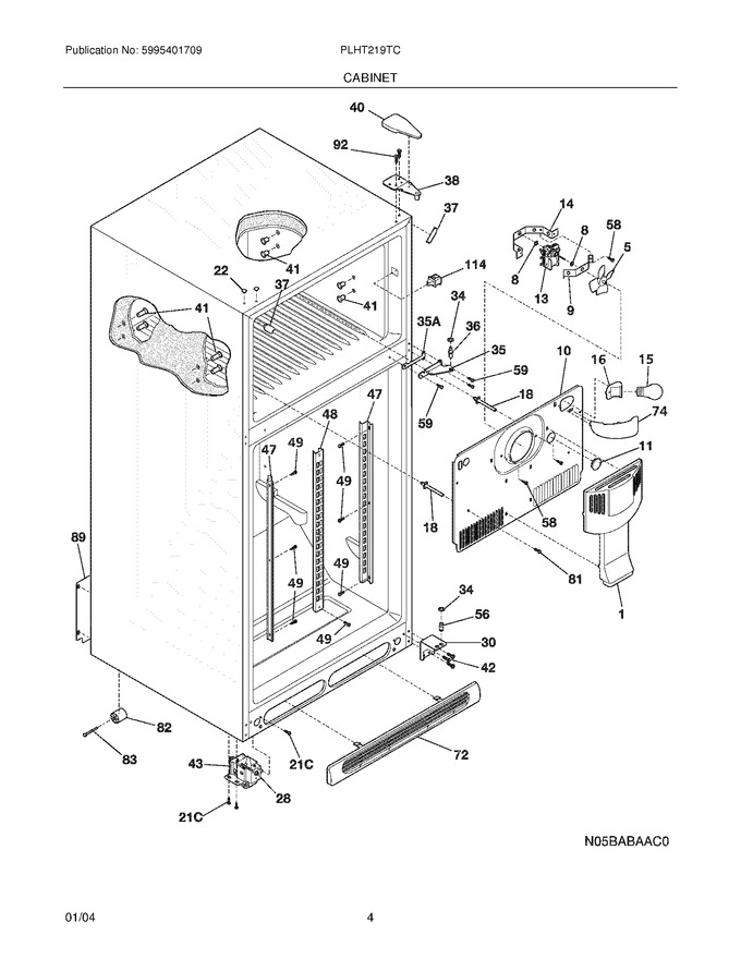 Diagram for PLHT219TCB3