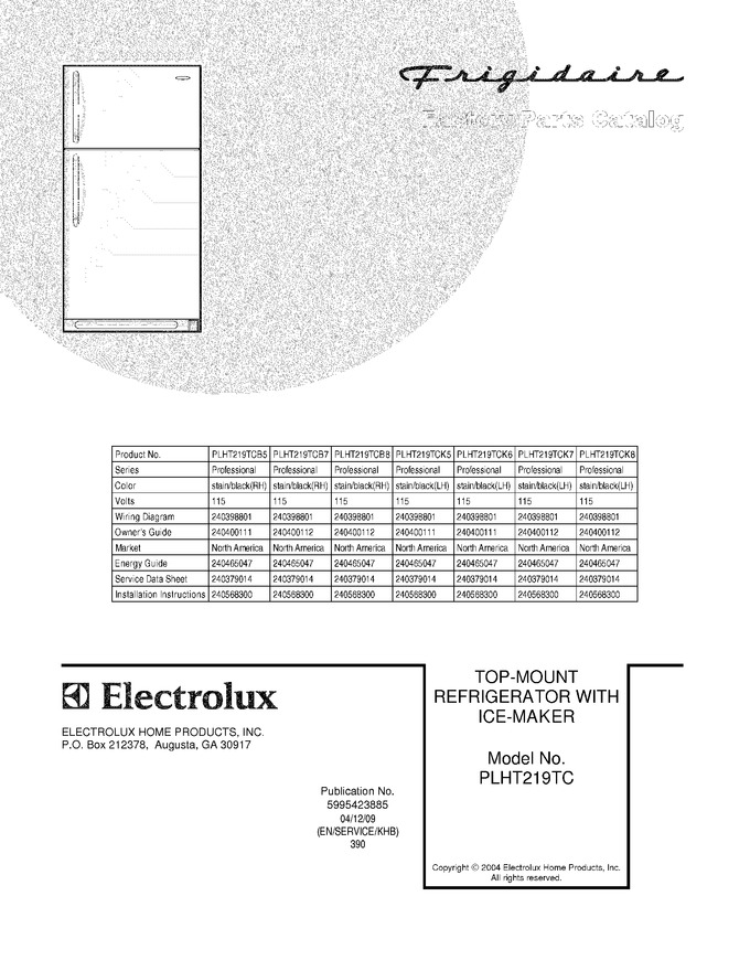 Diagram for PLHT219TCK6