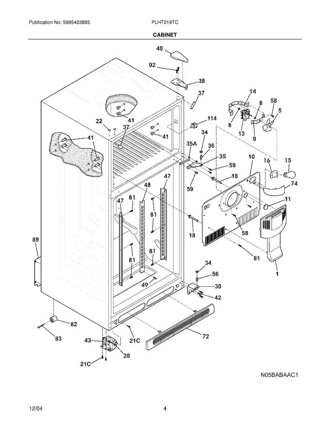 Diagram for PLHT219TCB5