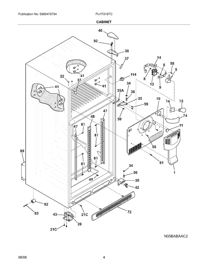 Diagram for PLHT219TCKC