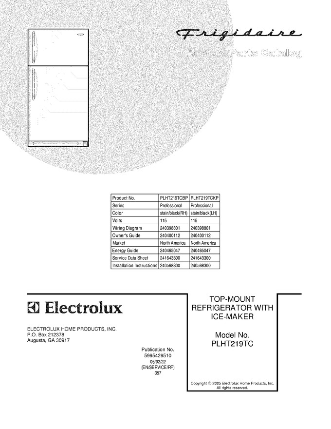 Diagram for PLHT219TCBP