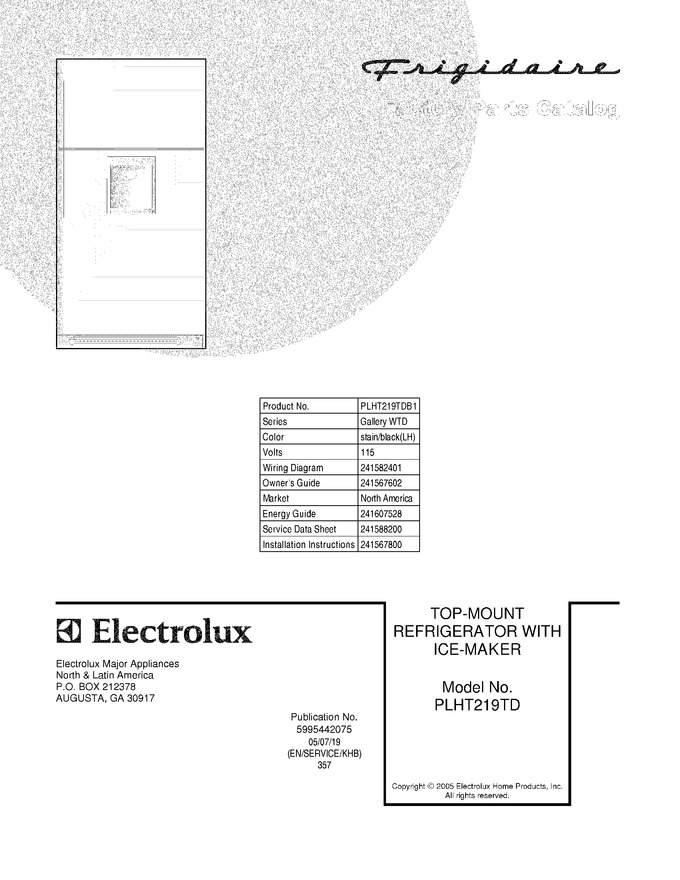 Diagram for PLHT219TDB1