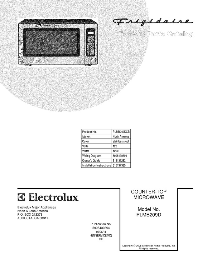 Diagram for PLMB209DCB
