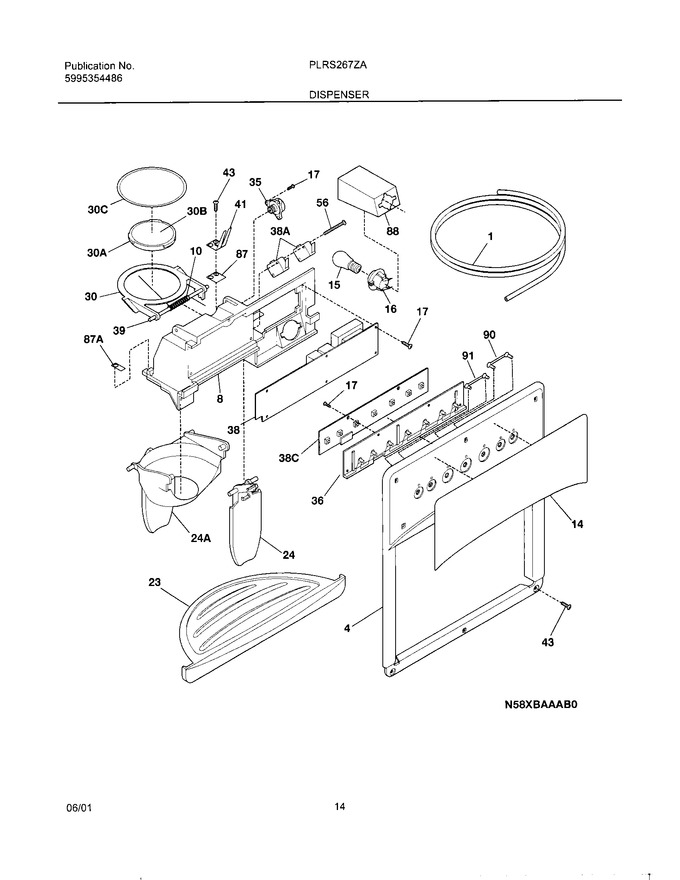 Diagram for PLRS267ZAB0