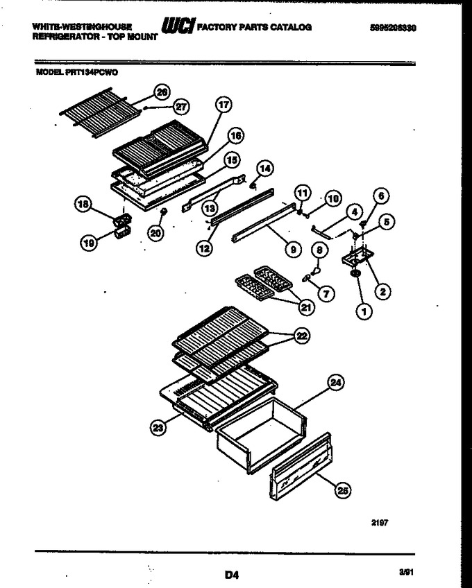 Diagram for PRT134PCD0