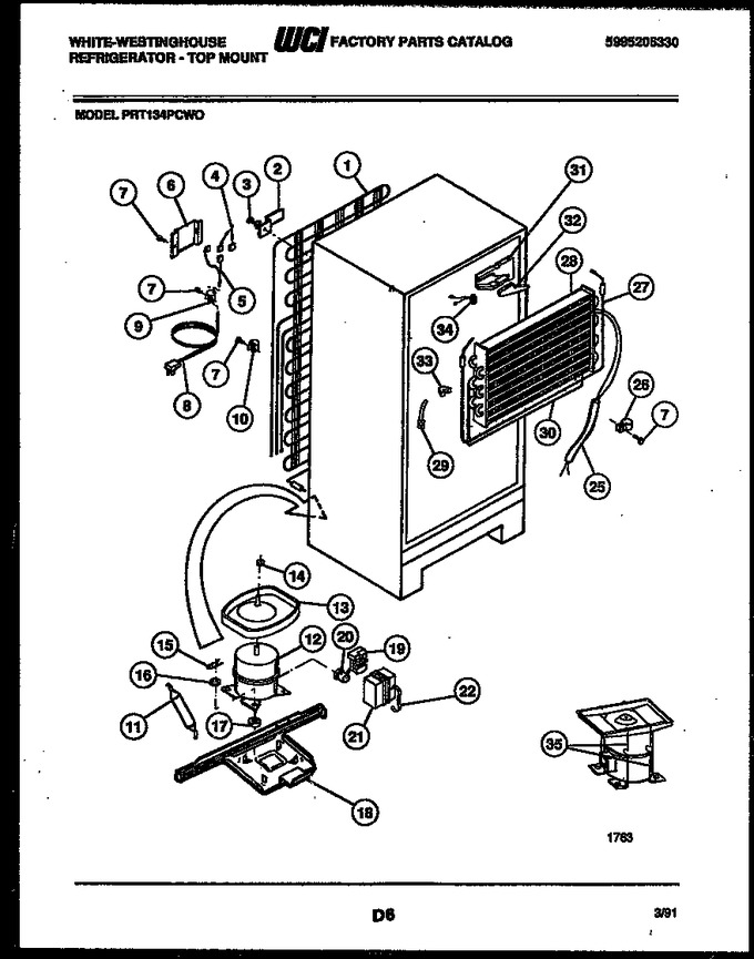 Diagram for PRT134PCD0