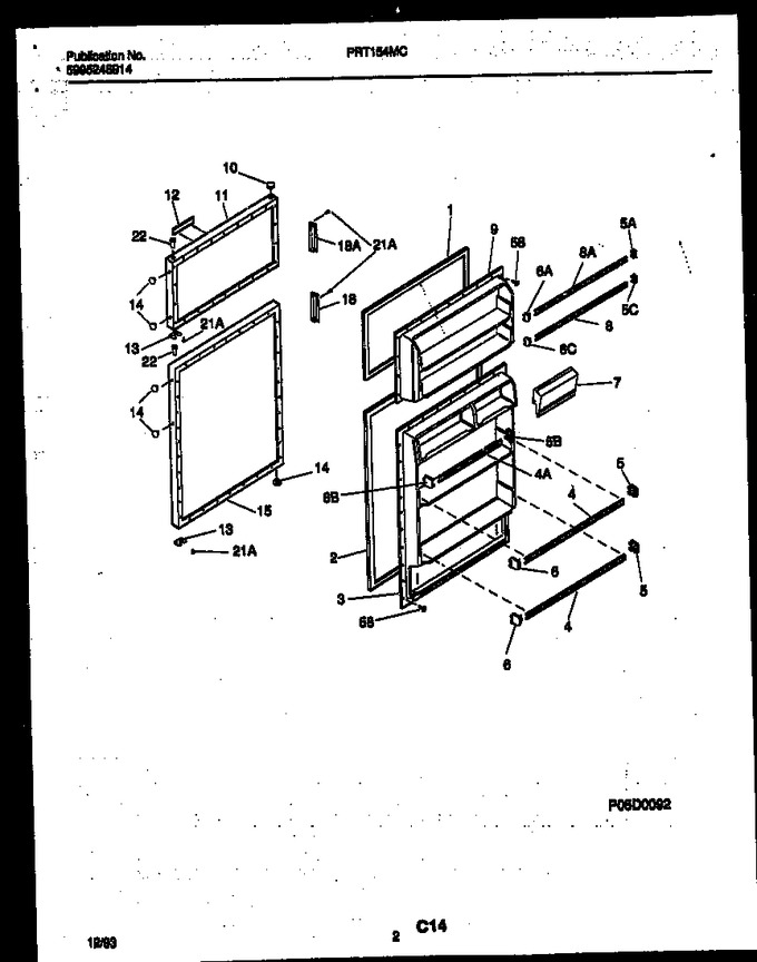 Diagram for PRT154MCW3