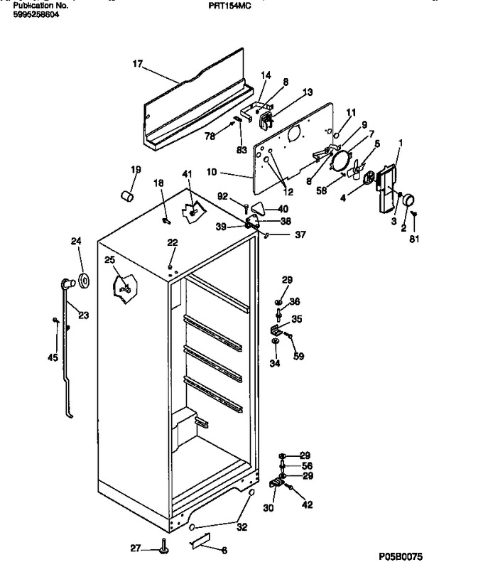 Diagram for PRT154MCW4