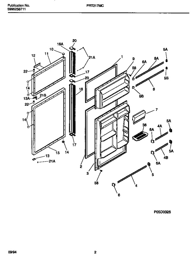 Diagram for PRT215MCW5