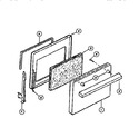 Diagram for 05 - Oven Door Panels