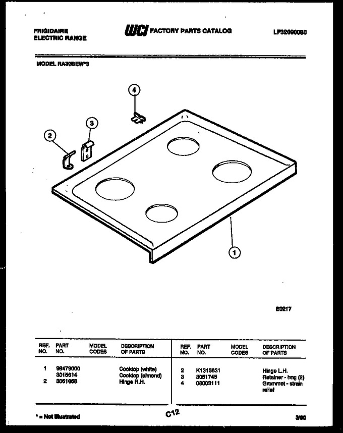 Diagram for RA30BEW3